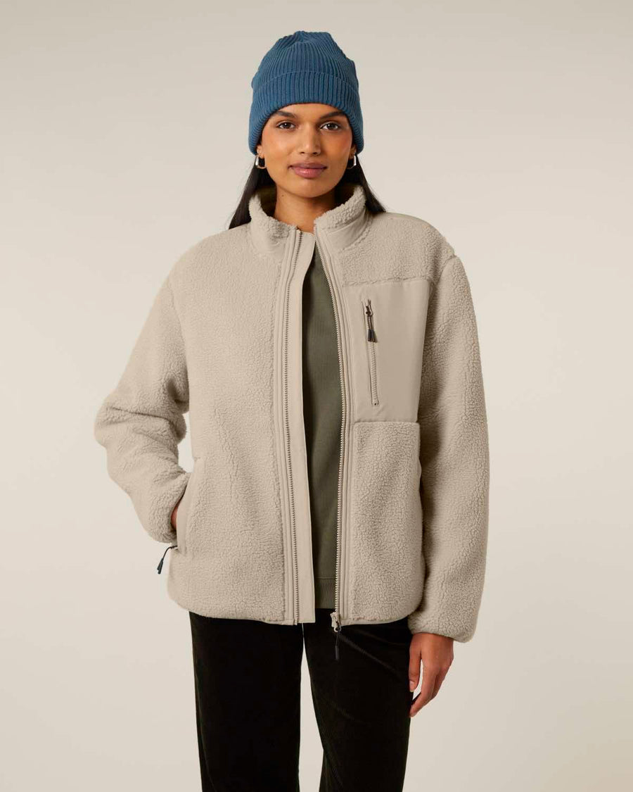 STJU248 Stanley/Stella Brooker The Unisex Sherpa Jacket