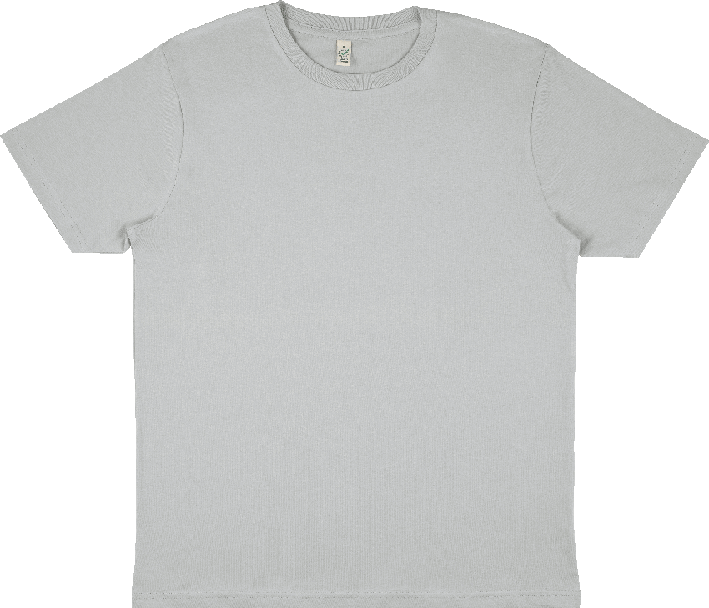 Continental Clothing EP01 Earth Positive Mens Unisex Classic Jersey T-Shirt (Light Grey)