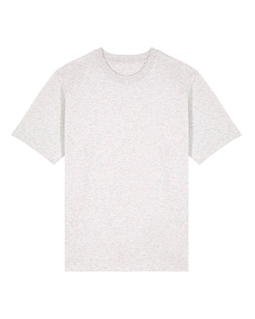 Discover the STTU788 Stanley/Stella Freestyler unisex T-shirt in Coll Heather Grey, crafted from organic open-end cotton. This plain tee is durable and features a soft, fabric-washed feel for ultimate comfort.