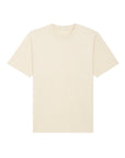 The STTU788 Stanley/Stella Freestyler Natural Raw (C054) is a cream-colored unisex T-shirt made from organic cotton, featuring short sleeves and a round neckline, pictured on a white background.