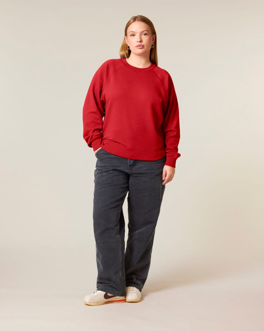 STSW217 Stella Clara The Women's Raglan Crew Neck Sweatshirt