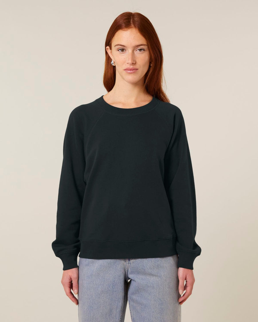 STSW217 Stella Clara The Women's Raglan Crew Neck Sweatshirt