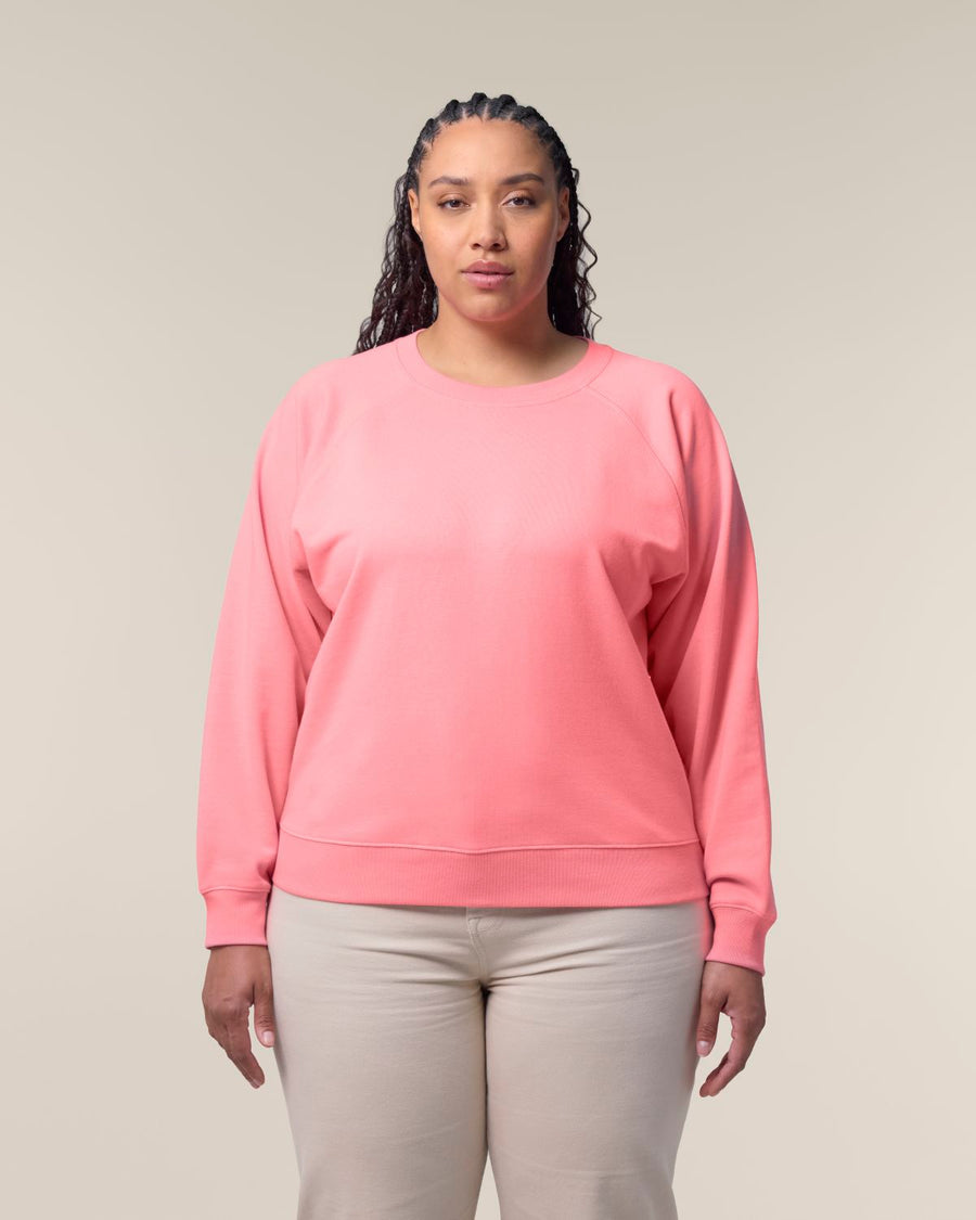 STSW217 Stella Clara The Women's Raglan Crew Neck Sweatshirt