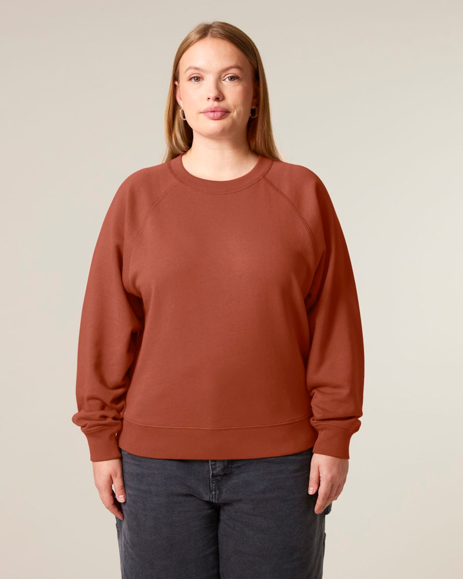 STSW217 Stella Clara The Women's Raglan Crew Neck Sweatshirt