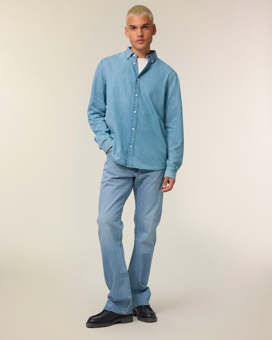 STWM967 Stanley/Stella The Mens Denim Shirt