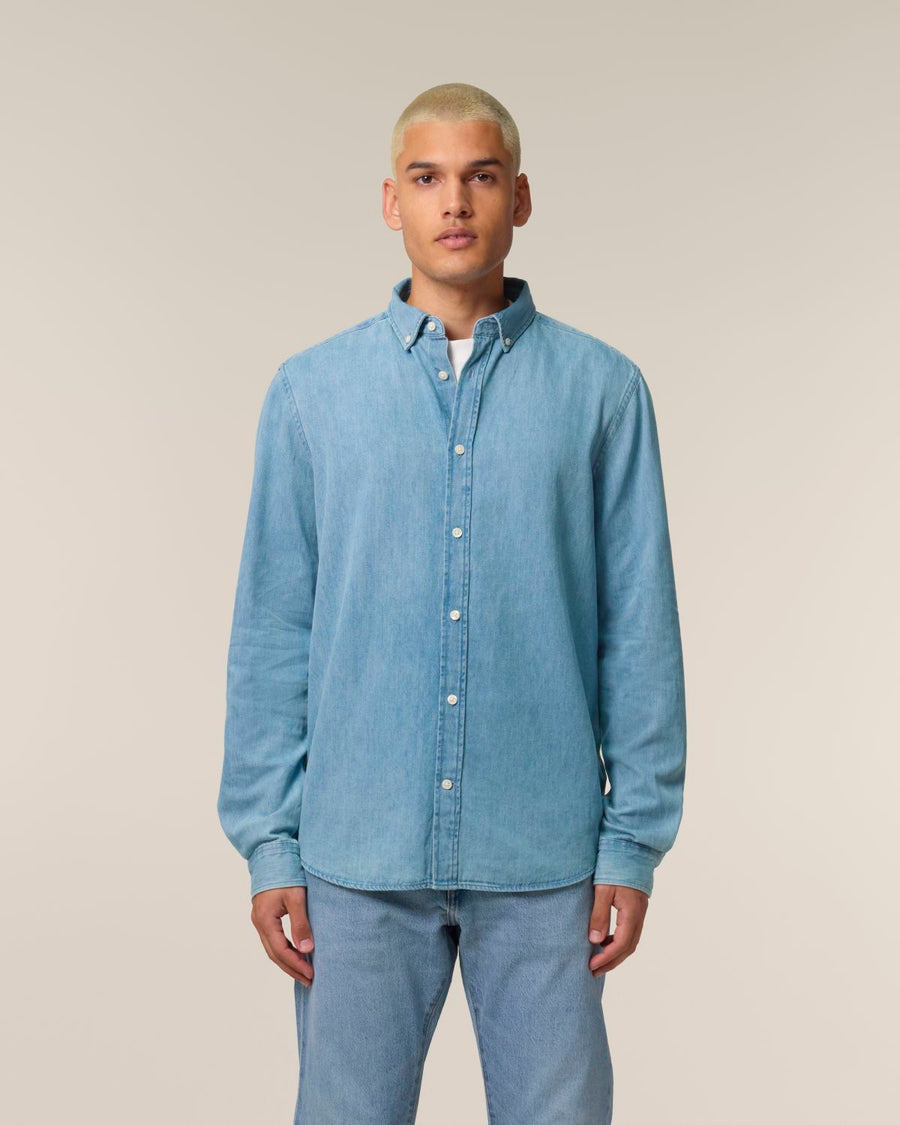 STWM967 Stanley/Stella The Mens Denim Shirt