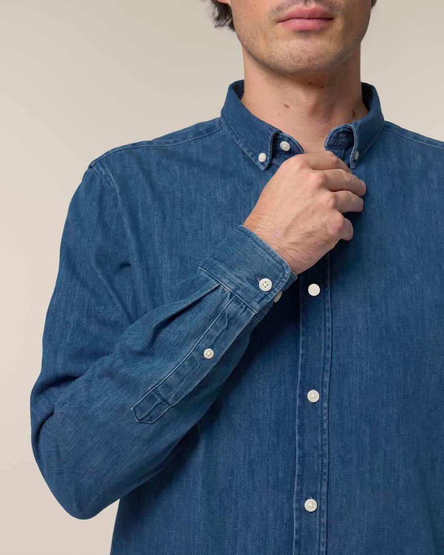 STWM967 Stanley/Stella The Mens Denim Shirt