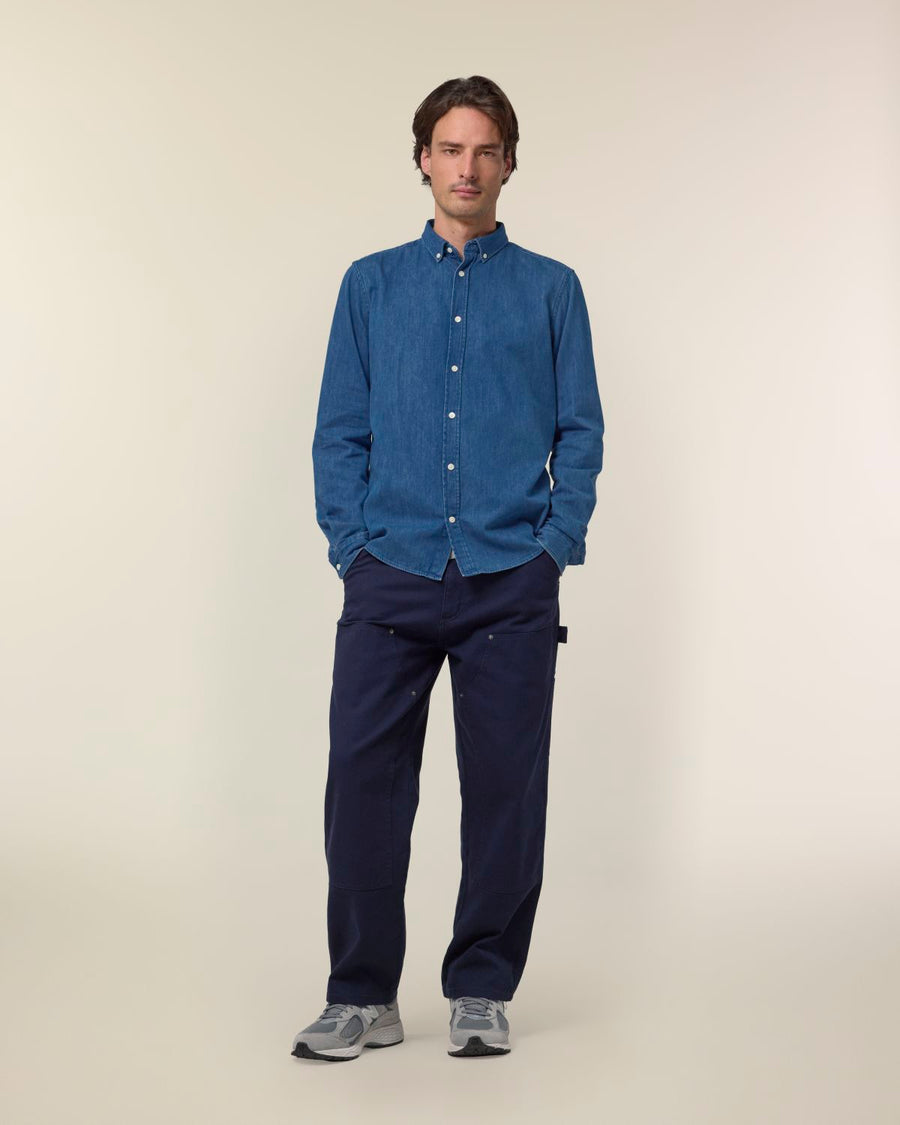 STWM967 Stanley/Stella The Mens Denim Shirt