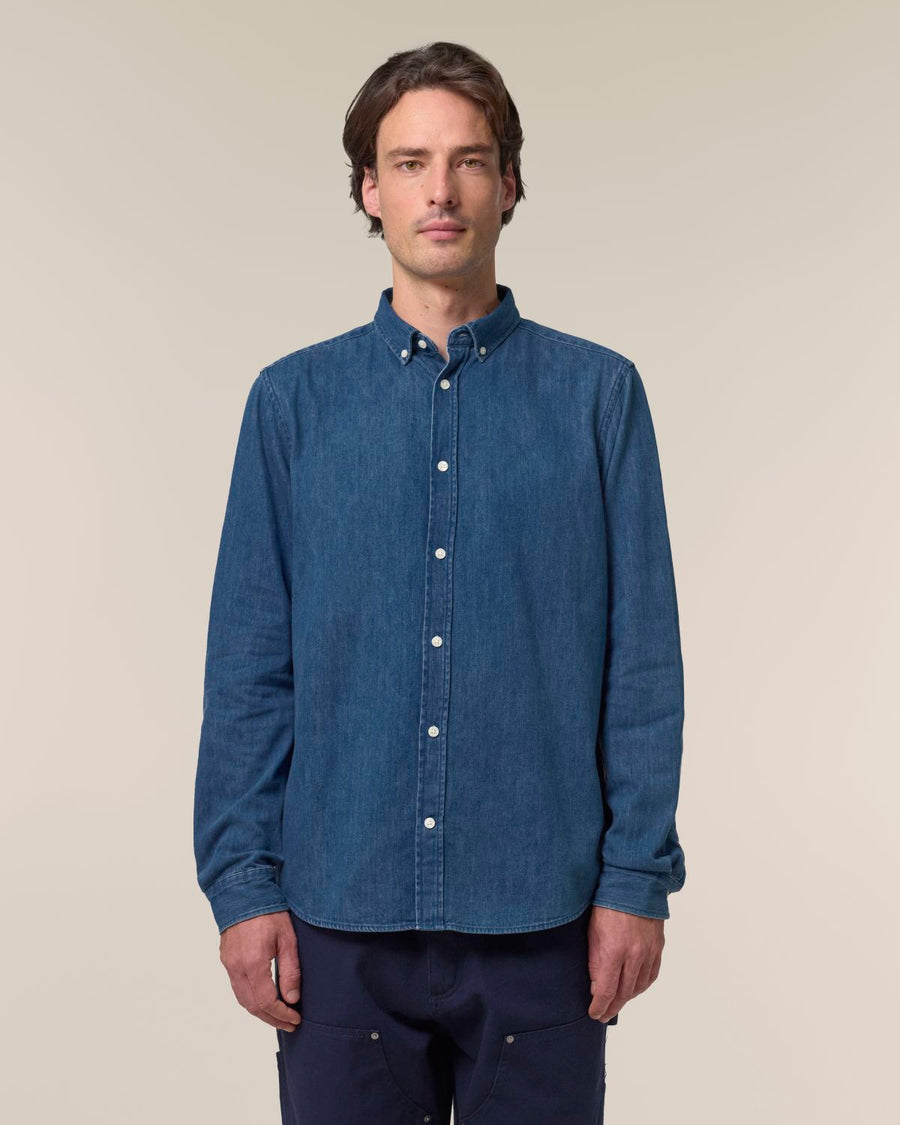 STWM967 Stanley/Stella The Mens Denim Shirt