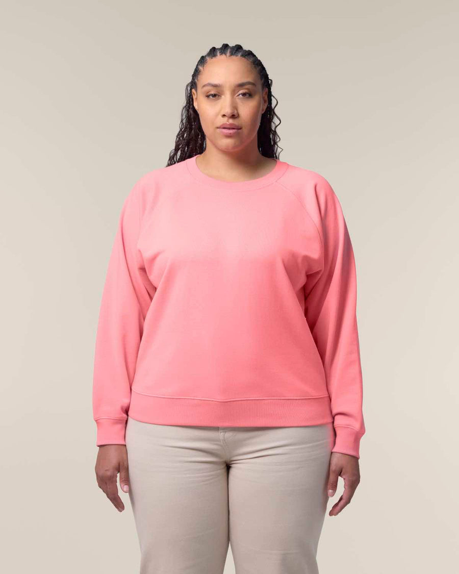 STSW217 Stella Clara The Women's Raglan Crew Neck Sweatshirt