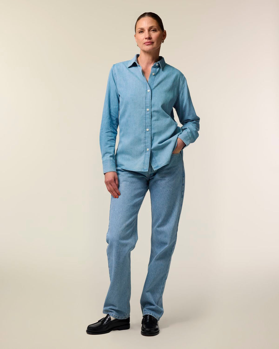 STWW970 Stanley/Stella The Womens Denim Shirt