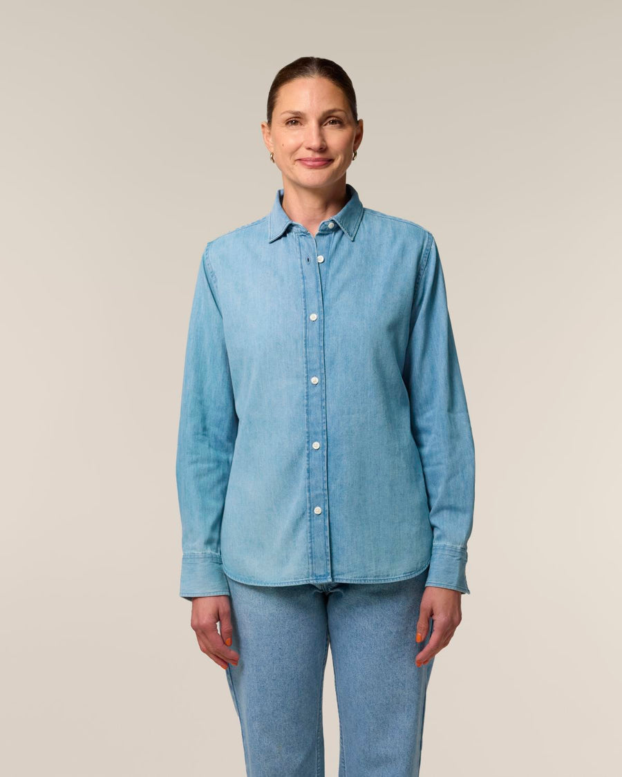 STWW970 Stanley/Stella The Womens Denim Shirt