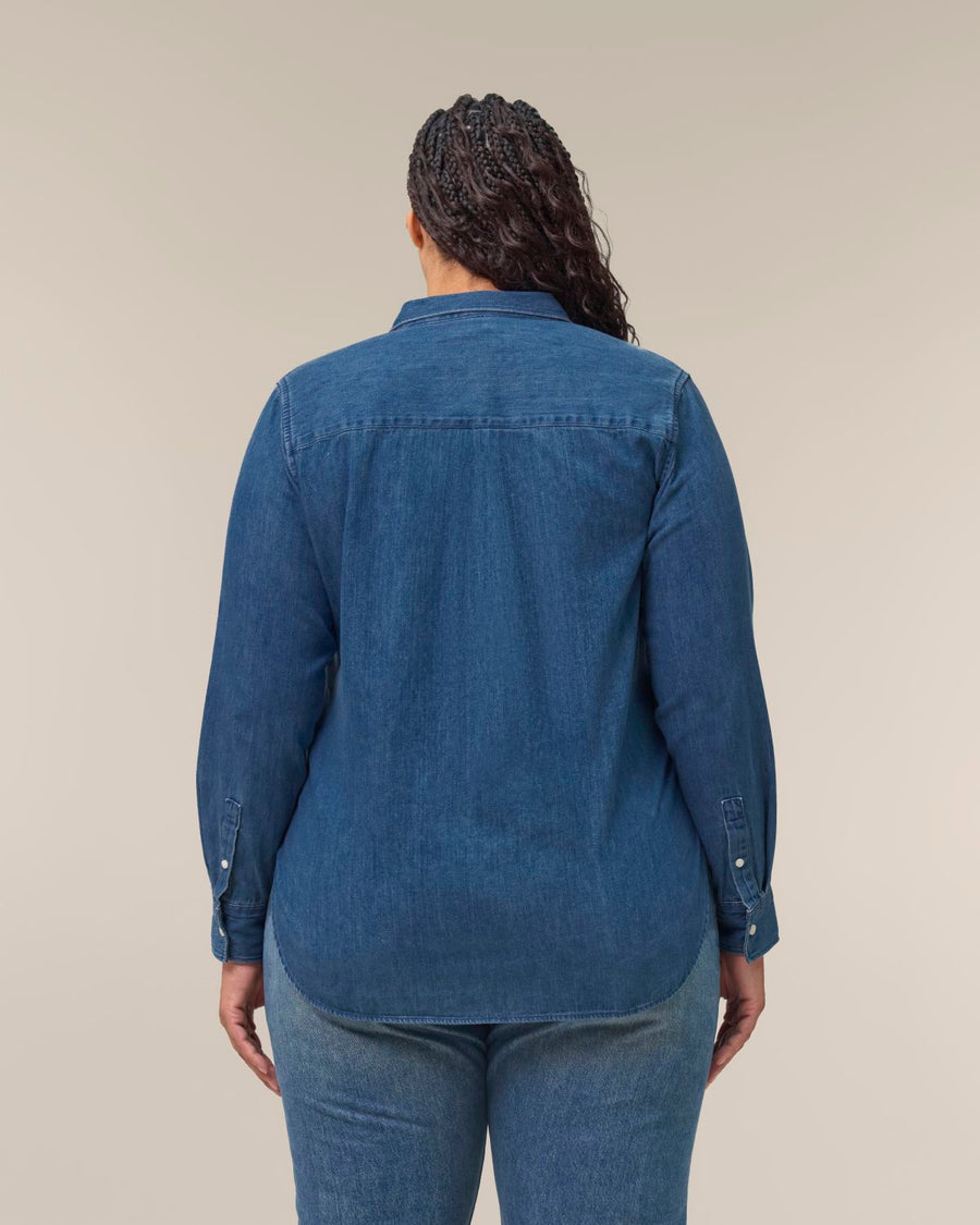 STWW970 Stanley/Stella The Womens Denim Shirt