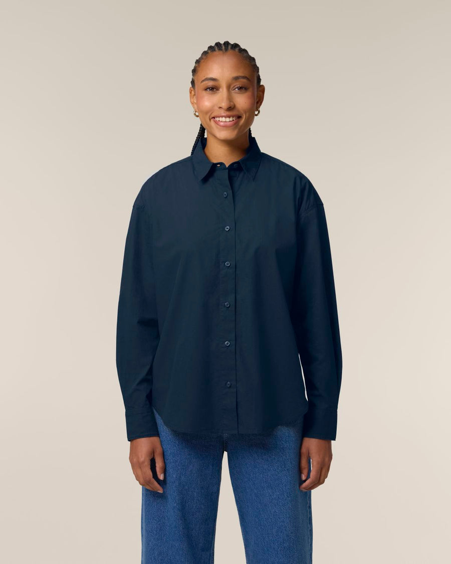 STWW973 Stanley/Stella The Womens Stella Styler Relaxed Poplin Shirt