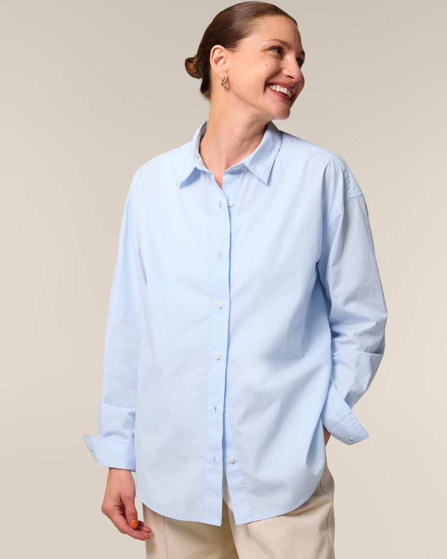 STWW973 Stanley/Stella The Womens Stella Styler Relaxed Poplin Shirt