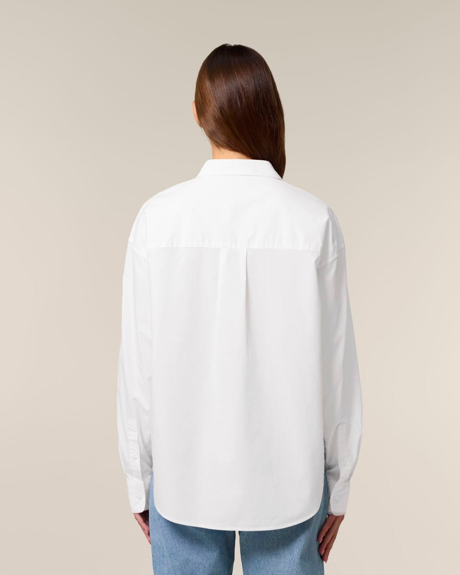 STWW973 Stanley/Stella The Womens Stella Styler Relaxed Poplin Shirt