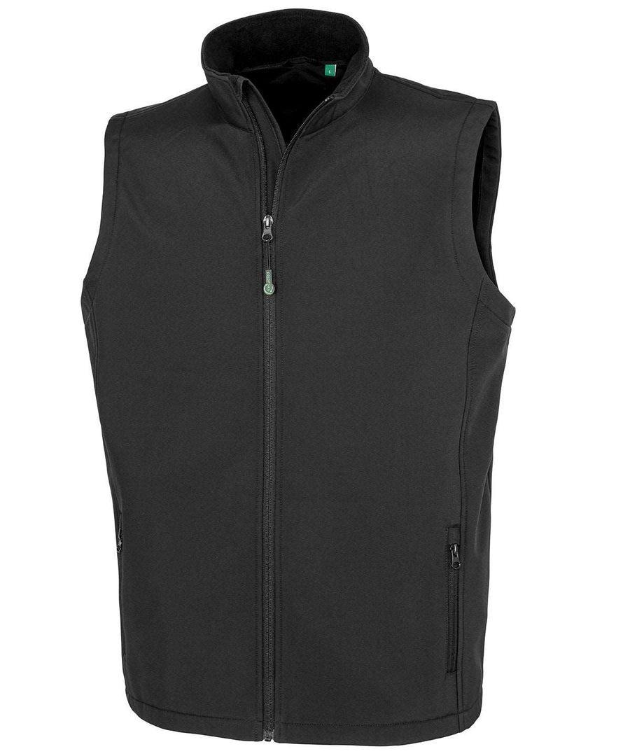 R902M Mens 2-Layer Recycled Polyester Soft Shell Body Warmer